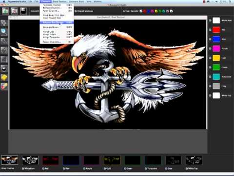 color separation screen printing software
